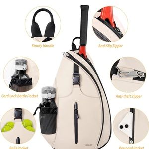 Tennis/Pickleball/Racquetball sling backpack